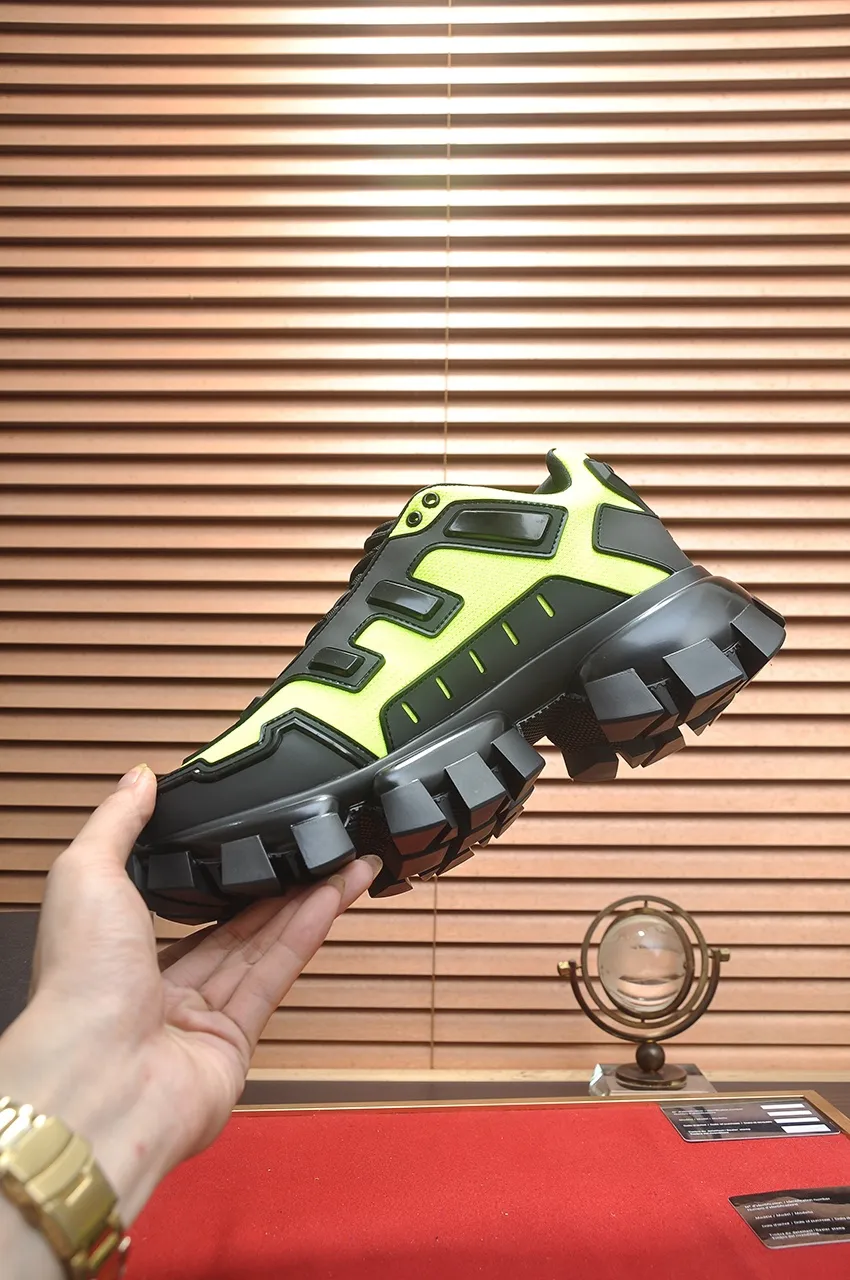 Men's shoes 💰620💶[PRADA] Top original items, new seasonal styles, high quality original items, top original breathable fabric + imported glue, imported stretch fabric inside with original cowhide foot pads, original air cushion outsole! Quality guaranteed! Code 38-45 (45 customized)